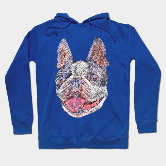 Boston Bull Terrier Hoodie by DoggyStyles